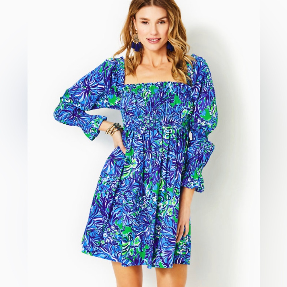 LILLY PULITZER BEYONCA BABYDOLL DRESS